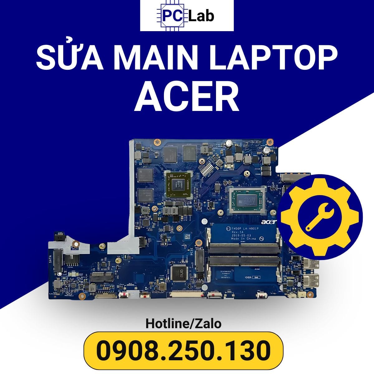sửa main laptop ACER chuyên nghiệp, uy tín, an toàn
