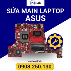 sửa main laptop ASUS chuyên nghiệp, uy tín, an toàn