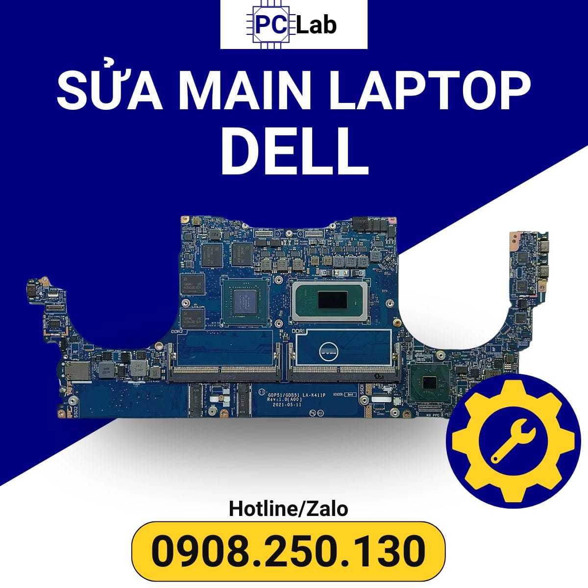 sửa main laptop DELL chuyên nghiệp, uy tín, an toàn