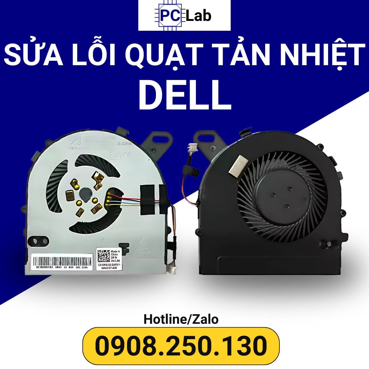 sửa quạt tản nhiệt laptop DELL chuyên nghiệp, an toàn, đảm bảo