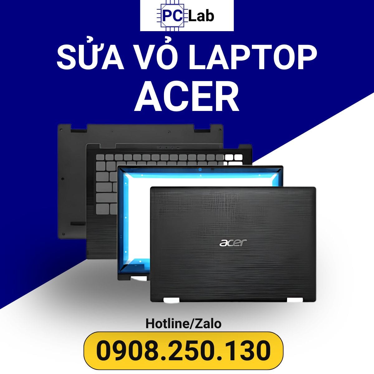 sửa vỏ laptop ACER chuyên nghiệp, uy tín, chất lượng, đảm bảo