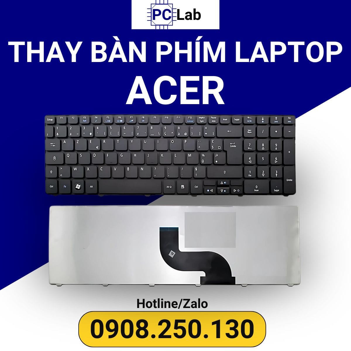 thay bàn phím laptop Acer chính hãng, giá tốt
