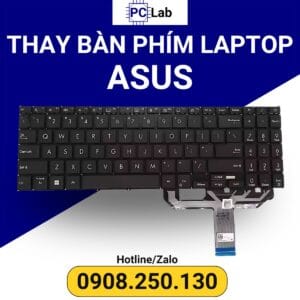 thay bàn phím laptop Asus chính hãng, giá tốt