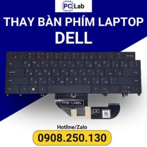 thay bàn phím laptop DELL chính hãng, giá tốt