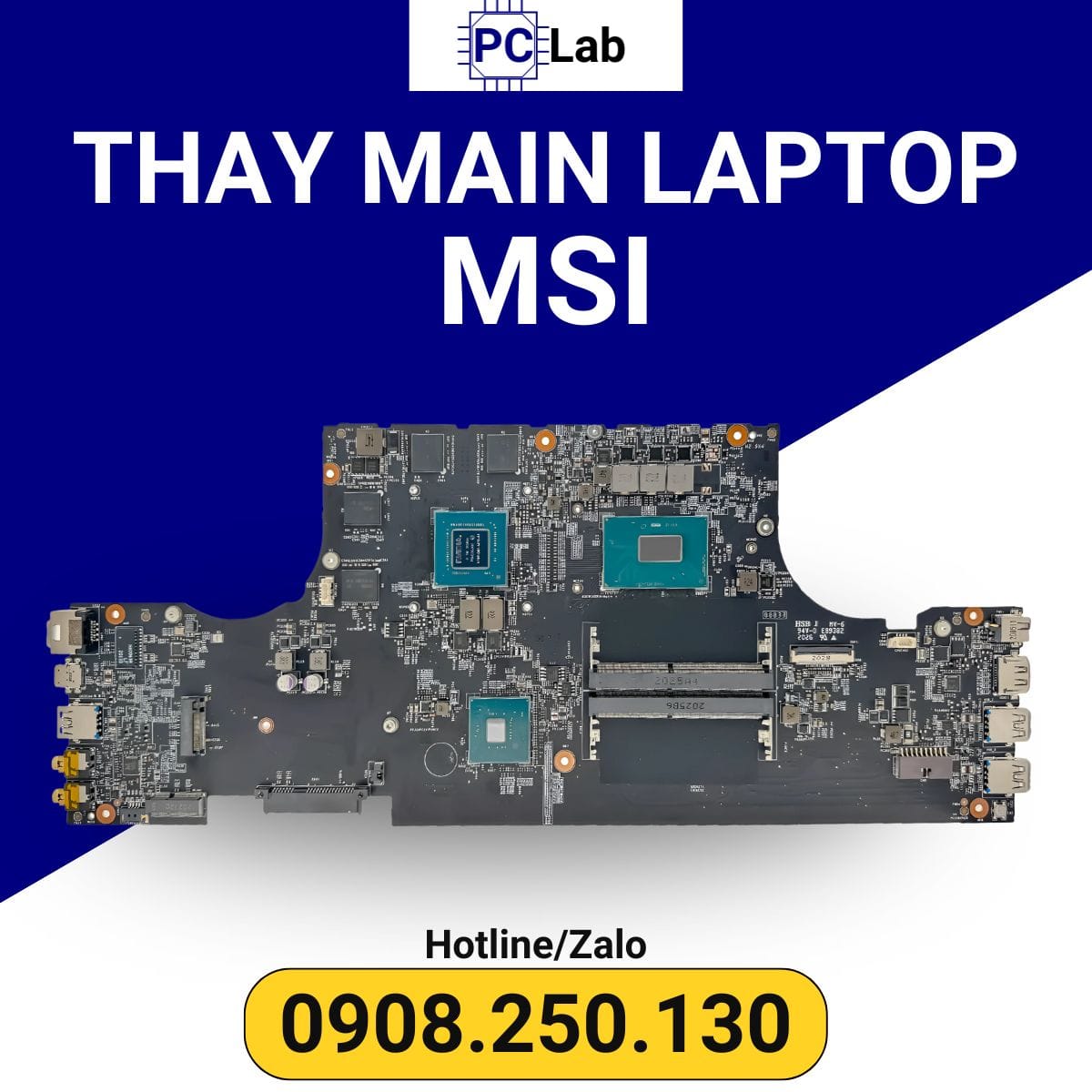 thay main laptop MSI chính hãng, giá tốt, bảo hành uy tín