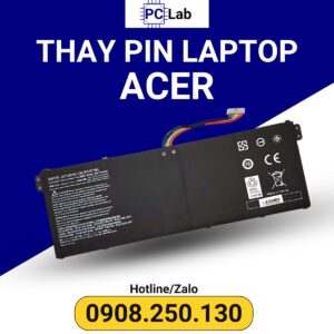 thay pin laptop Acer chính hãng, giá tốt