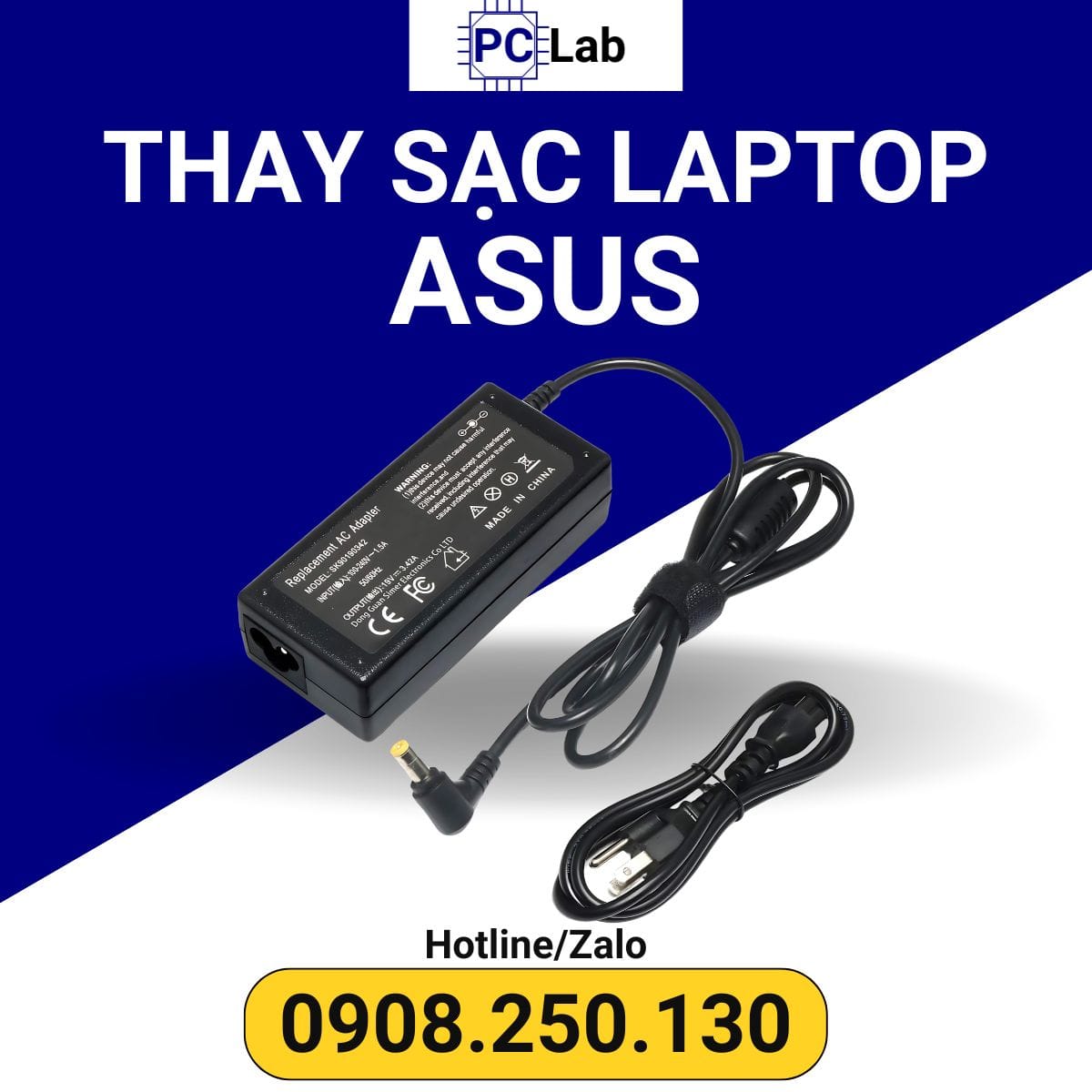 thay sạc laptop ASUS chính hãng, bảo hành uy tín, chất lượng