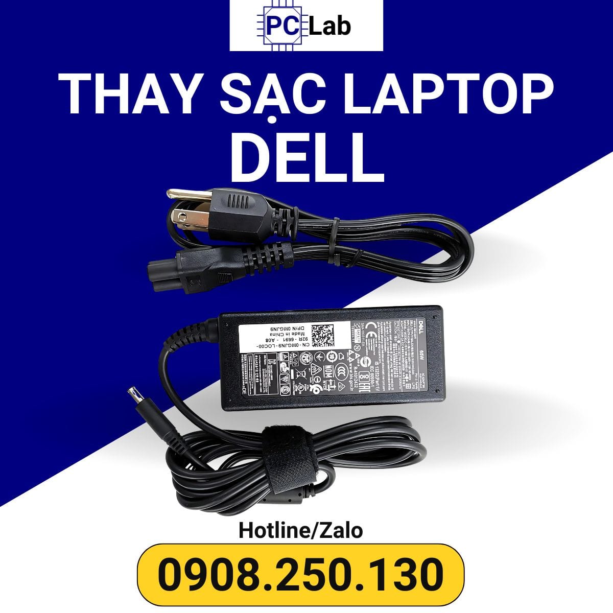 thay sạc laptop DELL chính hãng, bảo hành uy tín, chất lượng
