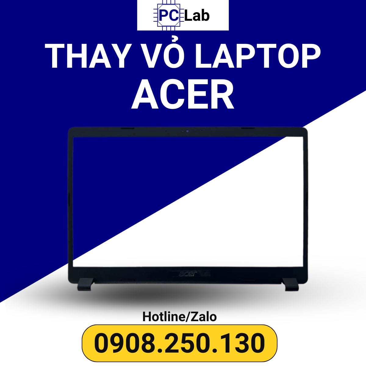 thay vỏ laptop ACER mặt B chính hãng, giá tốt
