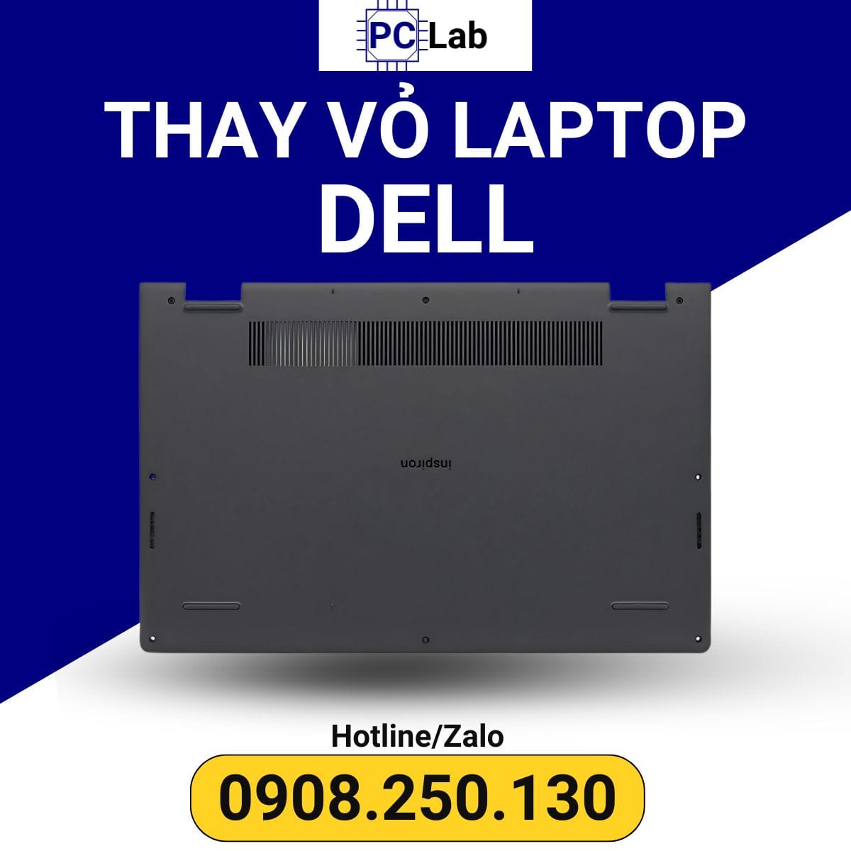 thay vỏ laptop DELL mặt D chính hãng, giá tốt
