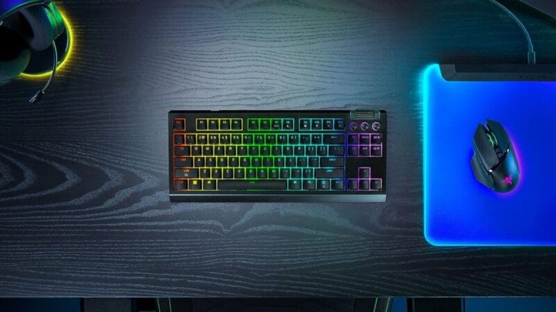 Razer ra mắt bàn phím BlackWidow V4 Tenkeyless HyperSpeed