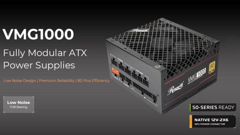 Rosewill Giới Thiệu Bộ Nguồn VSB Series ATX 3.1 Bronze