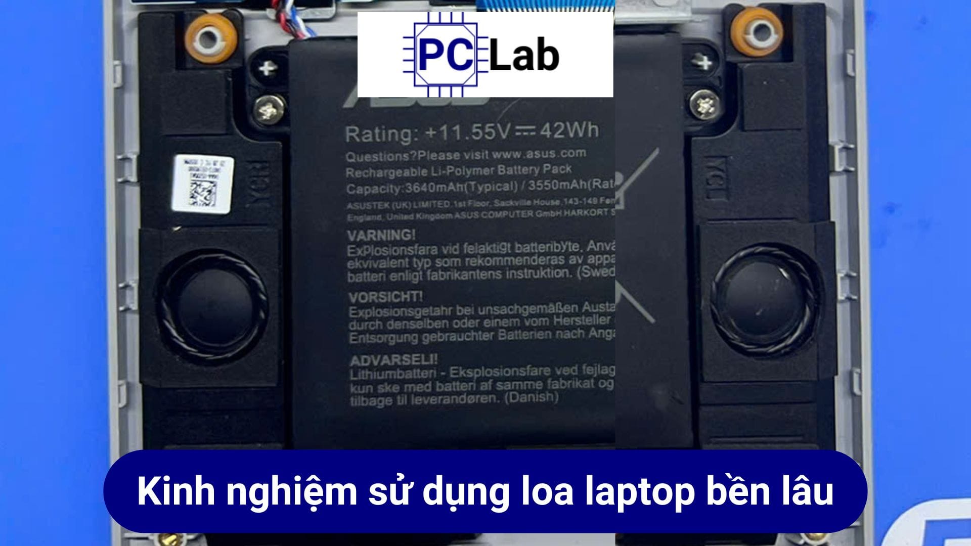 Kinh nghiệm sử dụng giúp loa laptop lâu bền