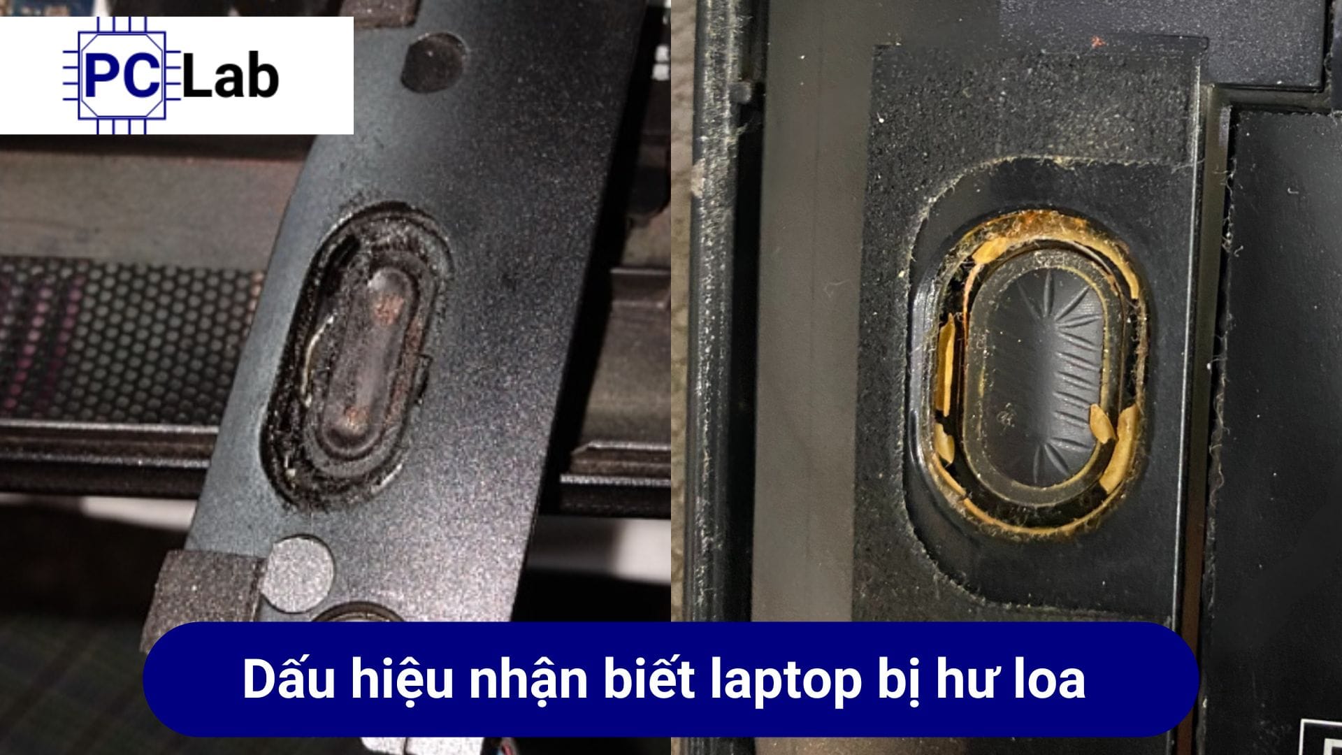 Dấu hiệu nhận biết laptop bị hư loa