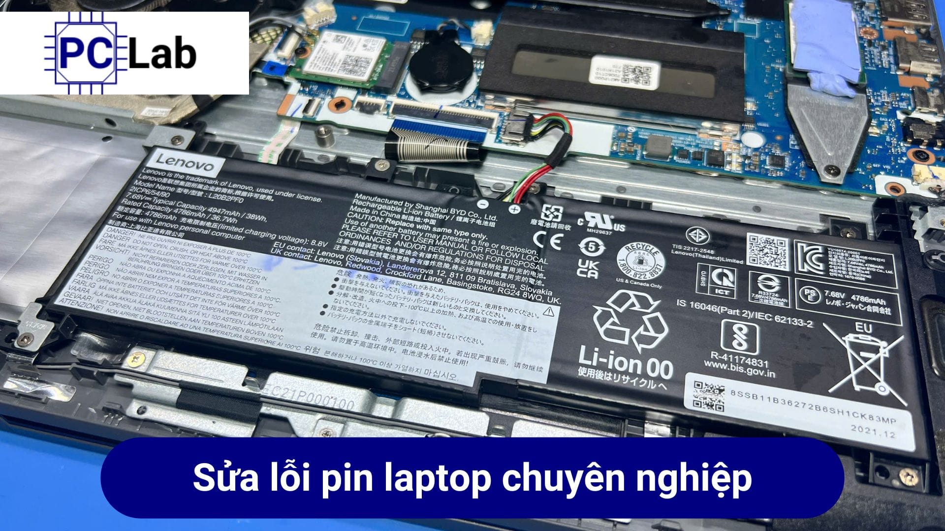 Dịch vụ sửa lỗi pin laptop chuyên nghiệp tại TPHCM