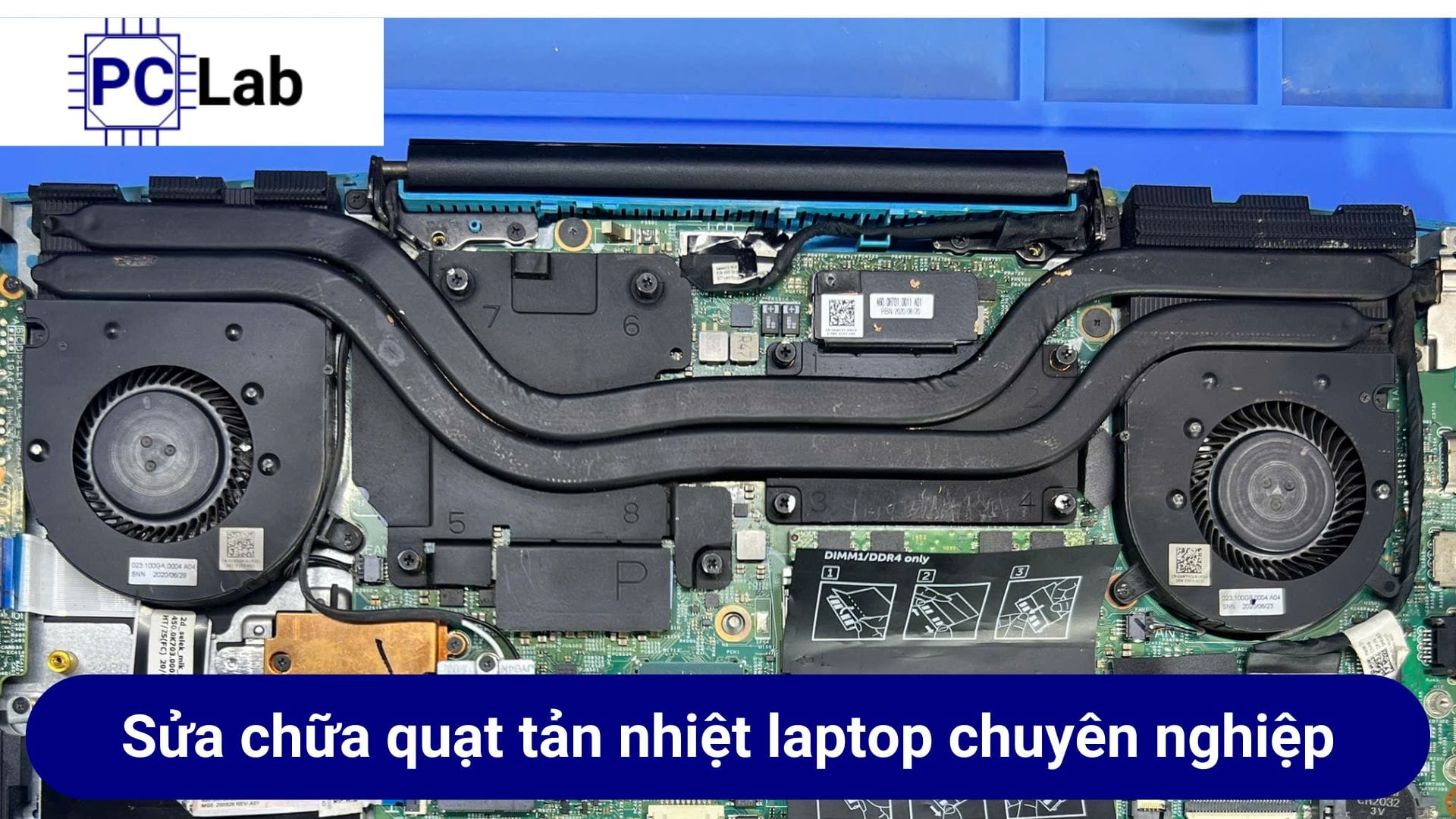 Địa chỉ sửa quạt tản nhiệt laptop chất lượng, uy tín tại TPHCM