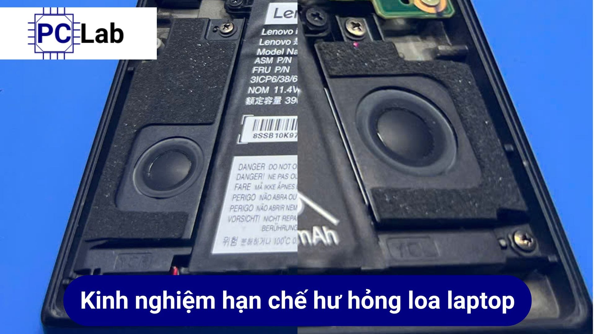 Kinh nghiệm hạn chế hư hỏng loa laptop