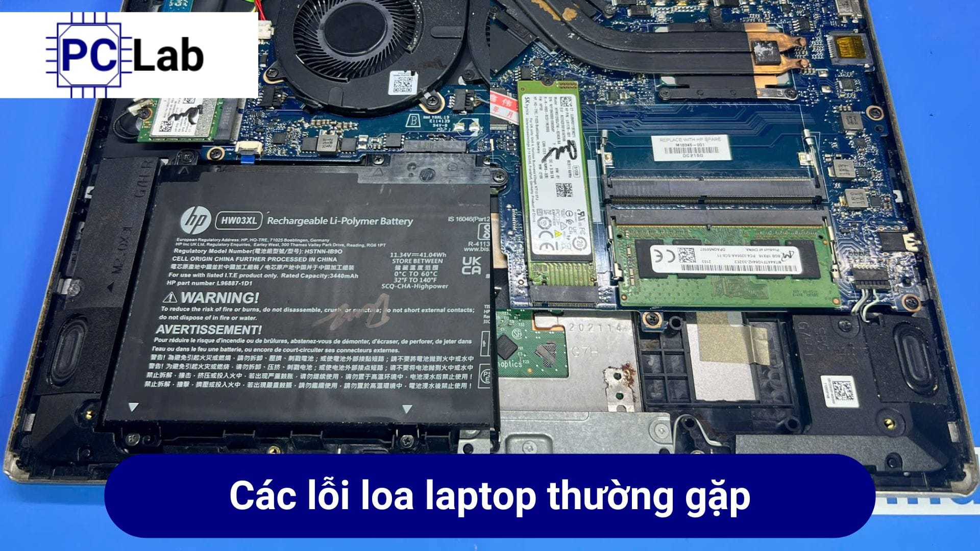 Các lỗi loa laptop thường gặp