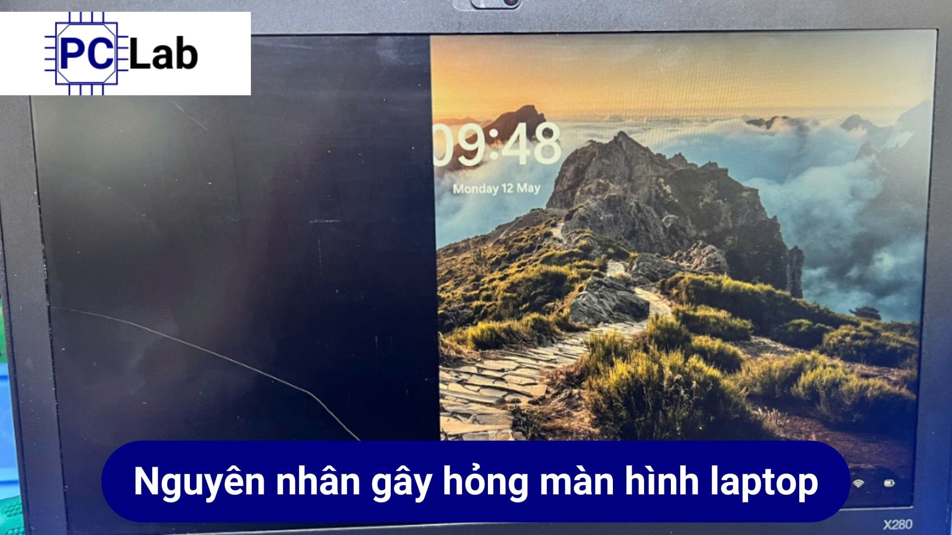 Nguyên nhân phổ biến khiến màn hình laptop bị hỏng