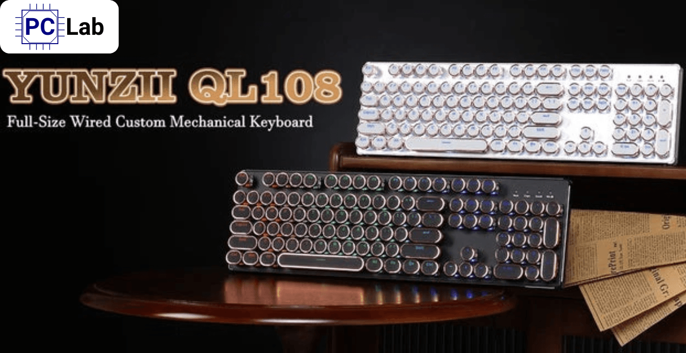 bàn phím cơ gaming YUNZII QL108