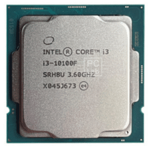 CPU Intel Core i3-10100F (LGA1200 – 4-Core – 8-Thread – Base 3.6GHz – Turbo 4.3GHz – 6MB Cache)