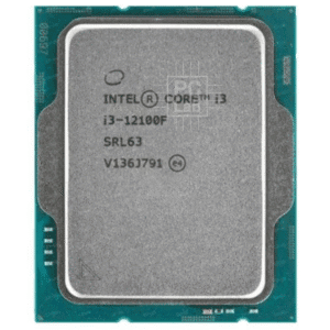 Alternative view of CPU Intel Core i3-12100F (LGA1700 – 4-Core – 8-Thread – Base 3.3GHz – Turbo 4.3GHz – 12MB Cache)
