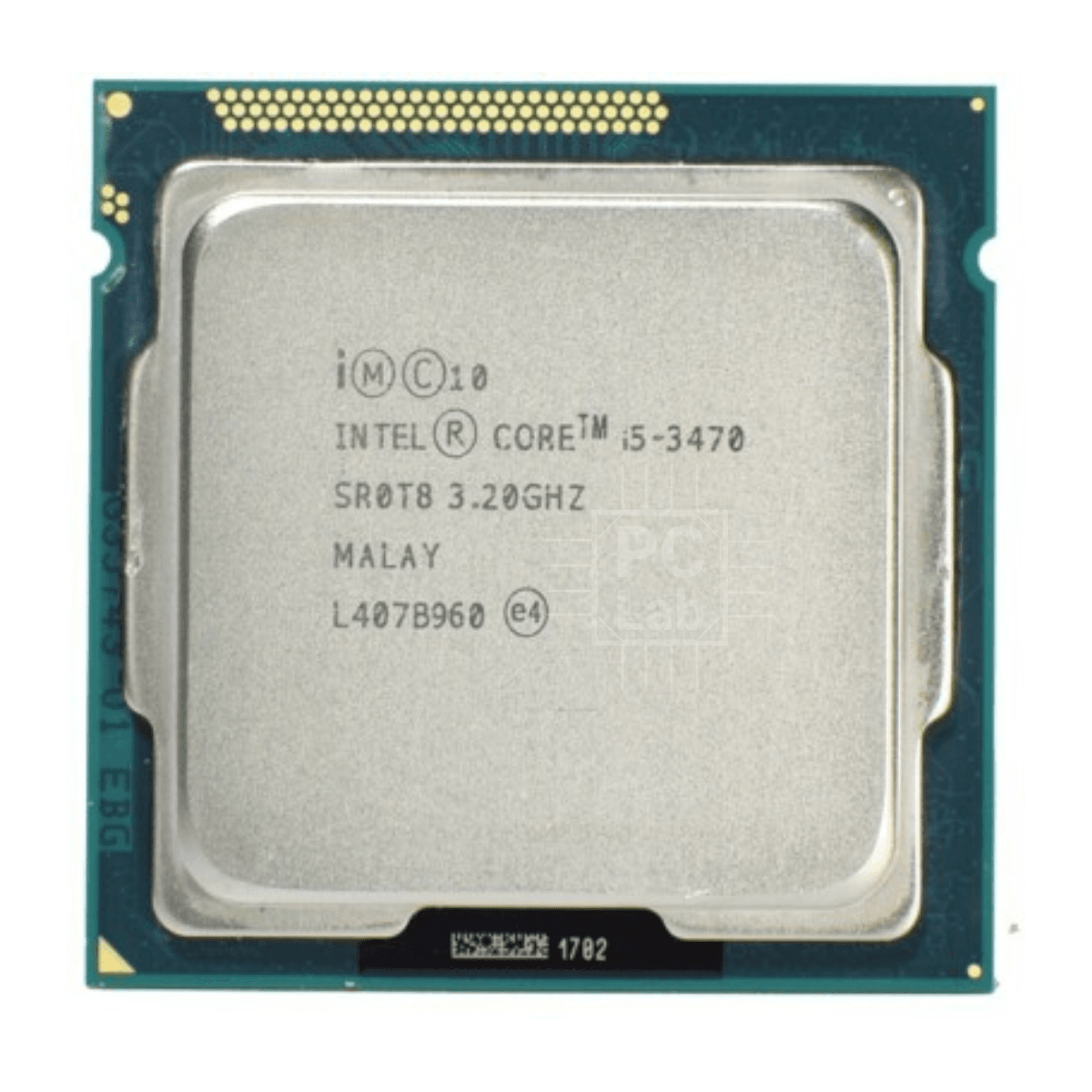 CPU Intel Core i5-3470 (LGA1155 – 4-Core – 4-Thread – Base 3.2GHz – Turbo 3.6GHz – 6MB Cache)