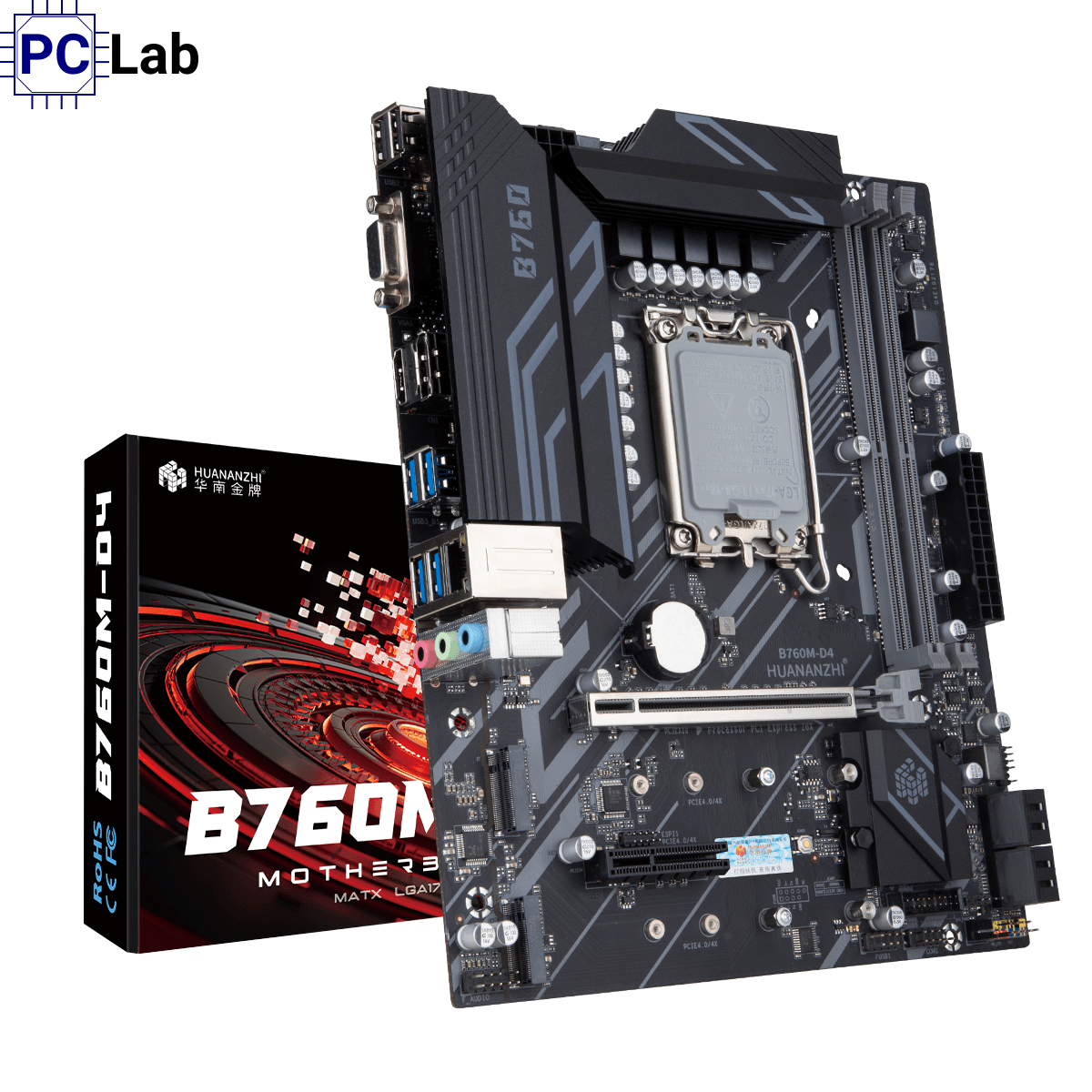 Mainboard HUANANZHI B760M-D4-A DDR4 Black