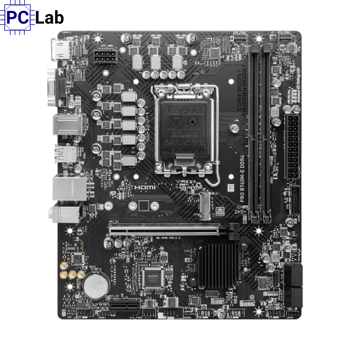 Mainboard MSI PRO B760M-E DDR4