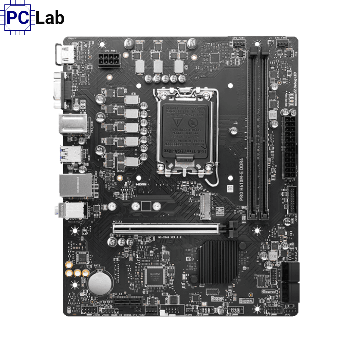 Mainboard MSI PRO H610M-E DDR4