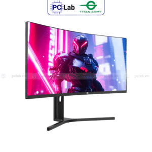 Màn hình cong TITAN ARMY C34A1R 34inch UWQHD 165Hz (34'', UWQHD, 165Hz, 1ms, VA, 1500R) - Đen