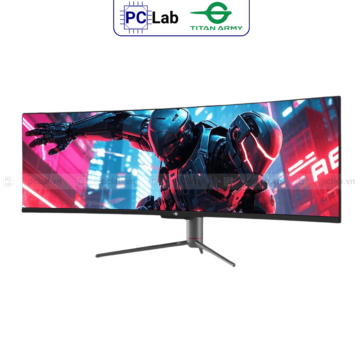 Màn hình Cong TITAN ARMY C49SHC 49inch UWHD 144Hz (49'', UWHD, 144Hz, 1ms, HVA, 1800R) - Đen