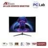 Màn hình cong VSP AIVISION A245FC 24inch Full HD 100Hz (24'', Full HD, 100Hz, 5ms, VA) - Trắng/Đen