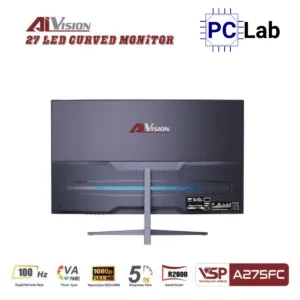 Màn hình cong VSP AIVISION A275FC 27inch Full HD 100Hz (27'', Full HD, 100Hz, 5ms, VA) - Trắng/Đen
