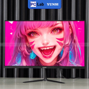 Màn hình Cong Yunsi Y240Q8 23.8inch Full HD 100Hz (23.8'', Full HD, 100Hz, 1ms, 3000R, VGA, HDMI) - Trắng/Đen