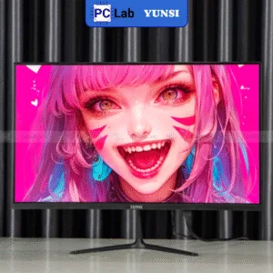 Màn hình Cong Yunsi Y240Q8 23.8inch Full HD 100Hz (23.8'', Full HD, 100Hz, 1ms, 3000R, VGA, HDMI) - Trắng/Đen