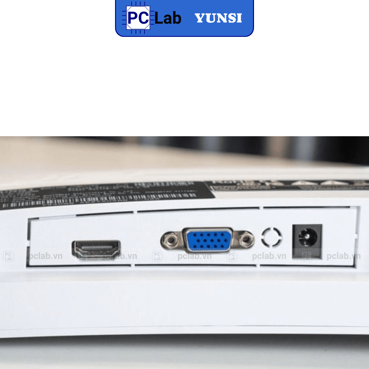 Màn hình Cong Yunsi Y240Q8 23.8inch Full HD 100Hz (23.8'', Full HD, 100Hz, 1ms, 3000R, VGA, HDMI) - Trắng/Đen