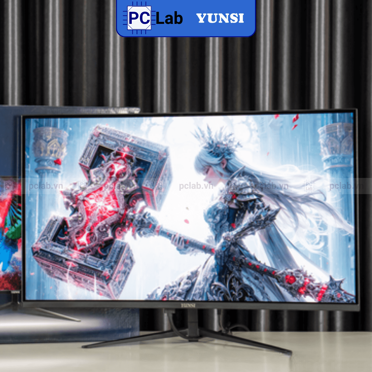Màn hình Cong Yunsi Y270Q1 27inch Full HD 100Hz (27'', Full HD, 100Hz, 1ms, 1500R, DP, HDMI) - Đen