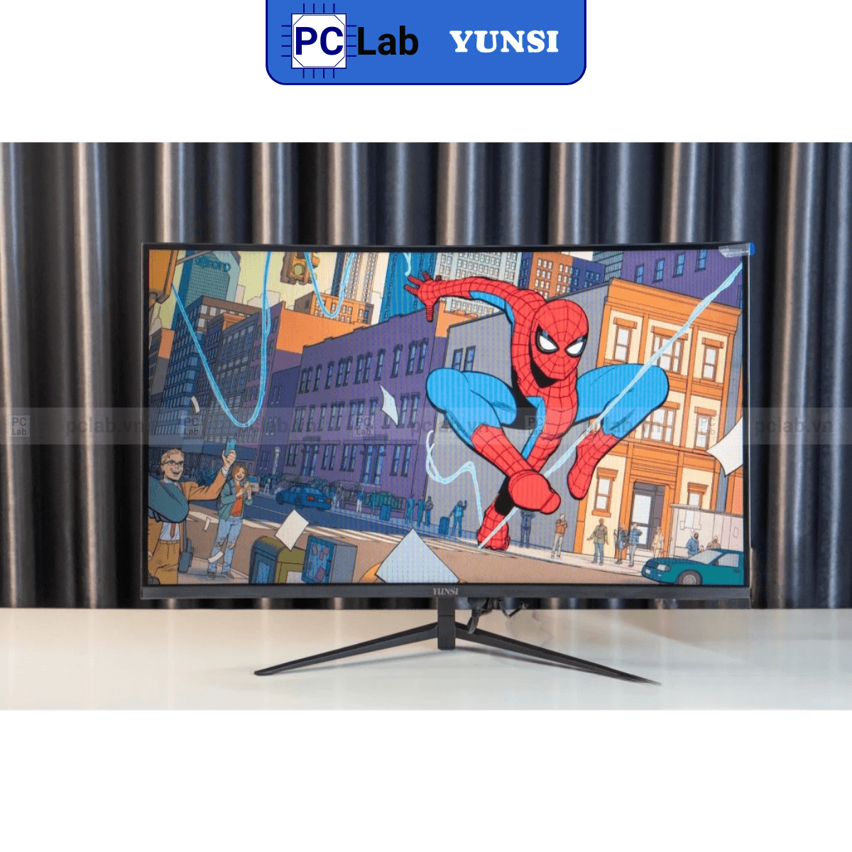 Màn hình Cong Yunsi Y270Q1 27inch Full HD 240Hz (27'', Full HD, 240Hz, 1ms, DP, HDMI) - Đen