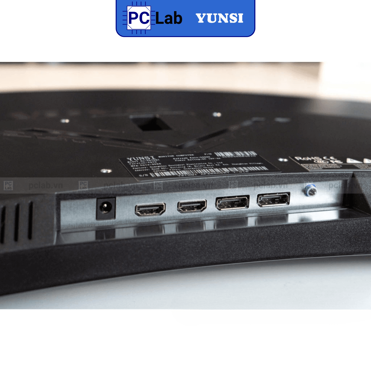 Màn hình Cong Yunsi Y270Q1 27inch Full HD 240Hz (27'', Full HD, 240Hz, 1ms, DP, HDMI) - Đen