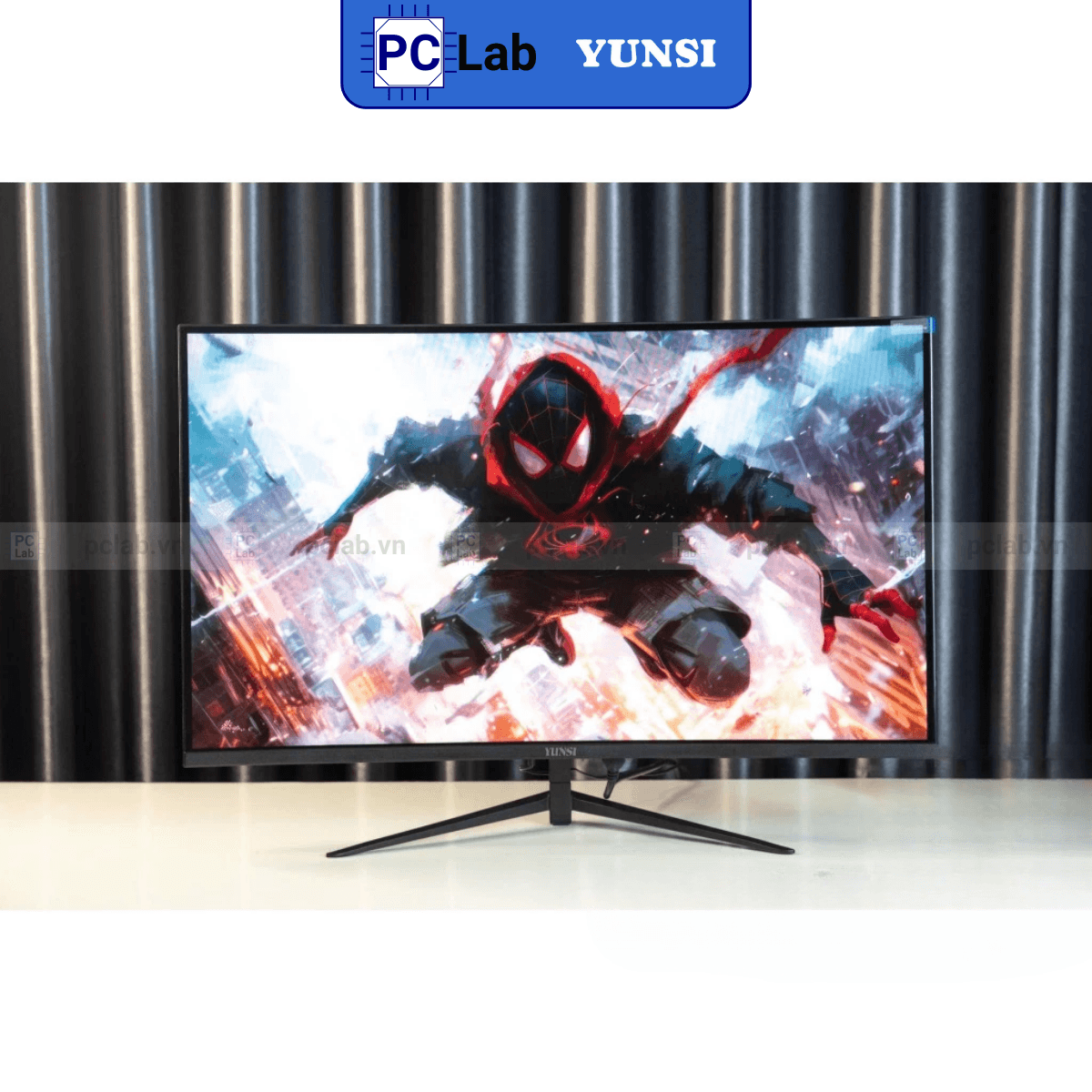 Màn hình Cong Yunsi Y2765Q 27inch Full HD 165Hz (27'', Full HD, 165Hz, 1ms, VA, VGA, HDMI) - Trắng/Đen