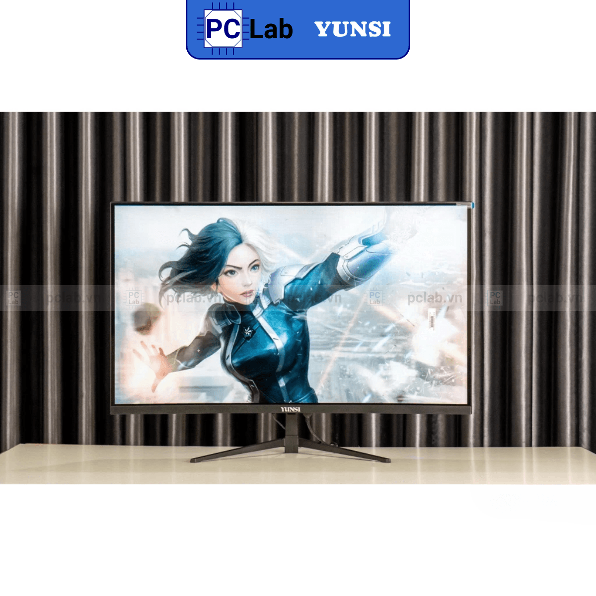 Màn hình Cong Yunsi Y320QL 32inch Full HD 75Hz (32'', Full HD, 75Hz, VA, VGA, HDMI) - Trắng/Đen