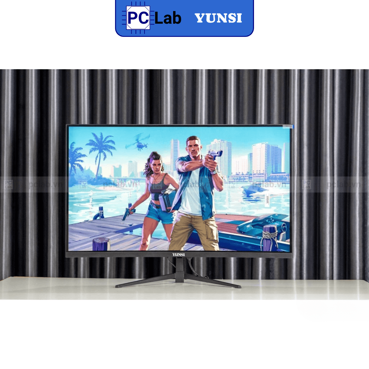 Màn hình Cong Yunsi Y320QL 32inch Full HD 75Hz (32'', Full HD, 75Hz, VA, VGA, HDMI) - Trắng/Đen