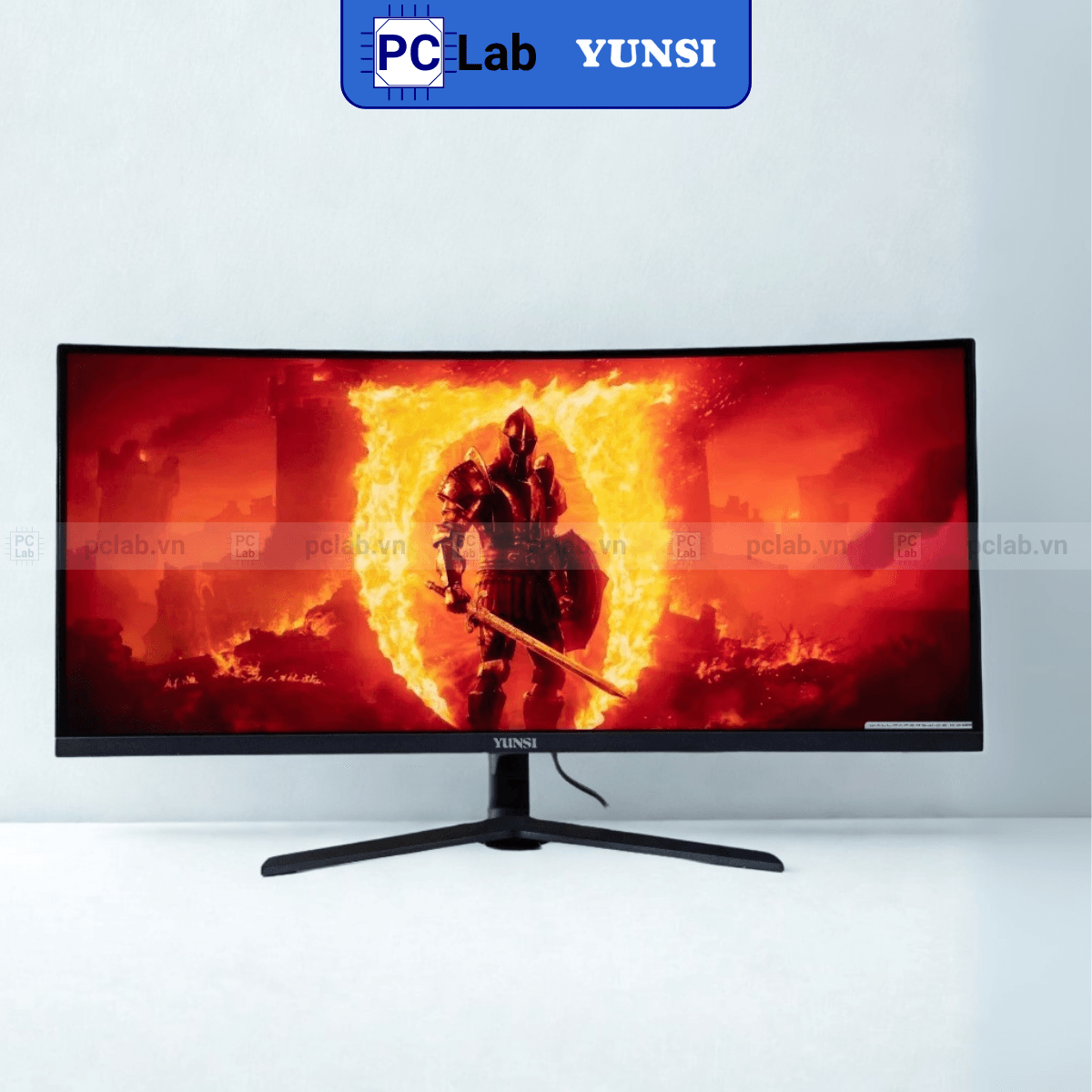 Màn hình Cong Yunsi Y340QL 34inch UWQHD 170Hz (34'', UWQHD, 170Hz, 1ms, DP, HDMI, chỉnh độ cao) - Đen