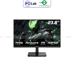 Màn hình TITAN ARMY P2418C 23.8inch Full HD 144Hz (23.8'', Full HD, 144Hz, 1ms, IPS) - Đen