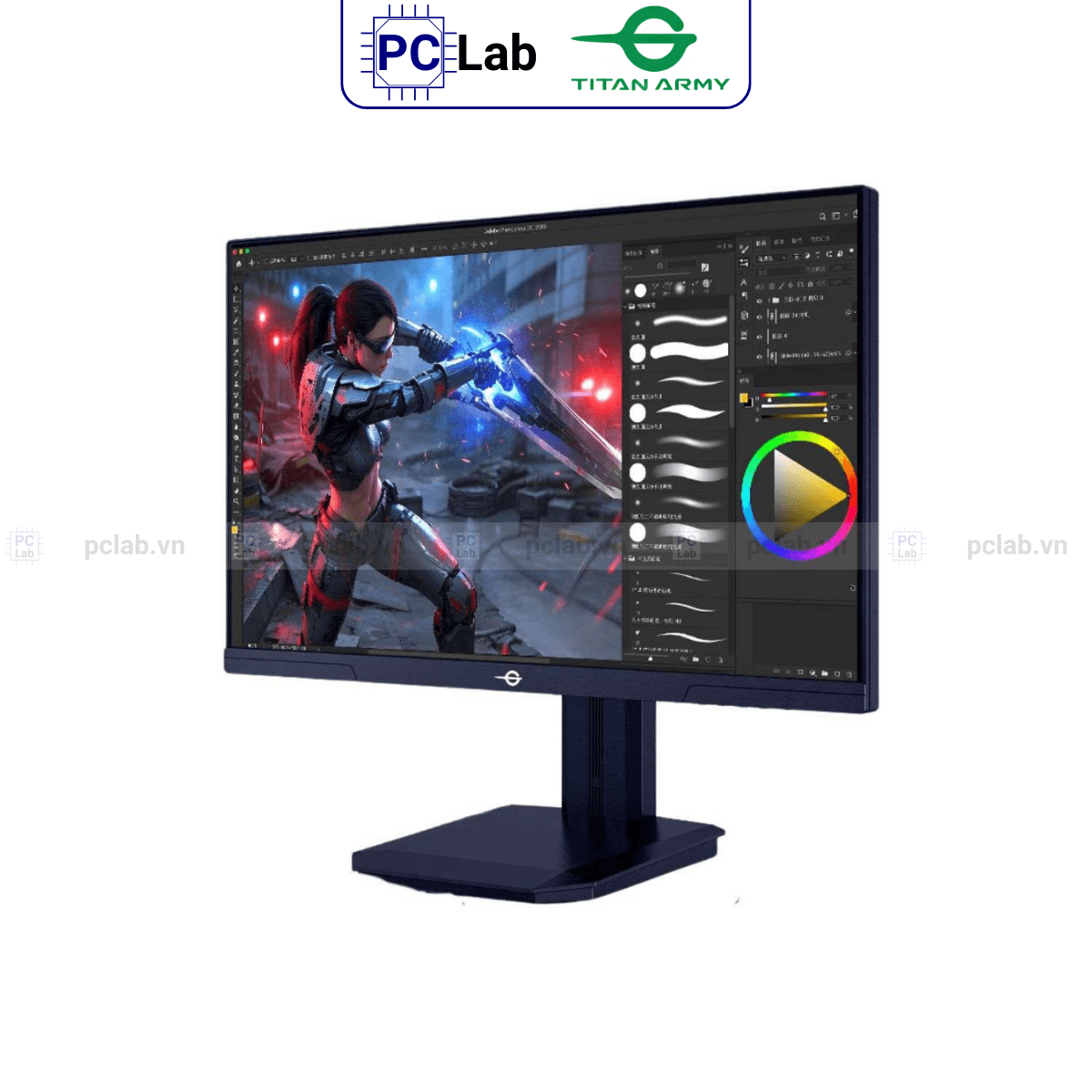 Màn hình TITAN ARMY P2510H PRO+ 24.5inch Full HD 320Hz (24.5'', Full HD, 320Hz, 1ms, Fast IPS) - Đen