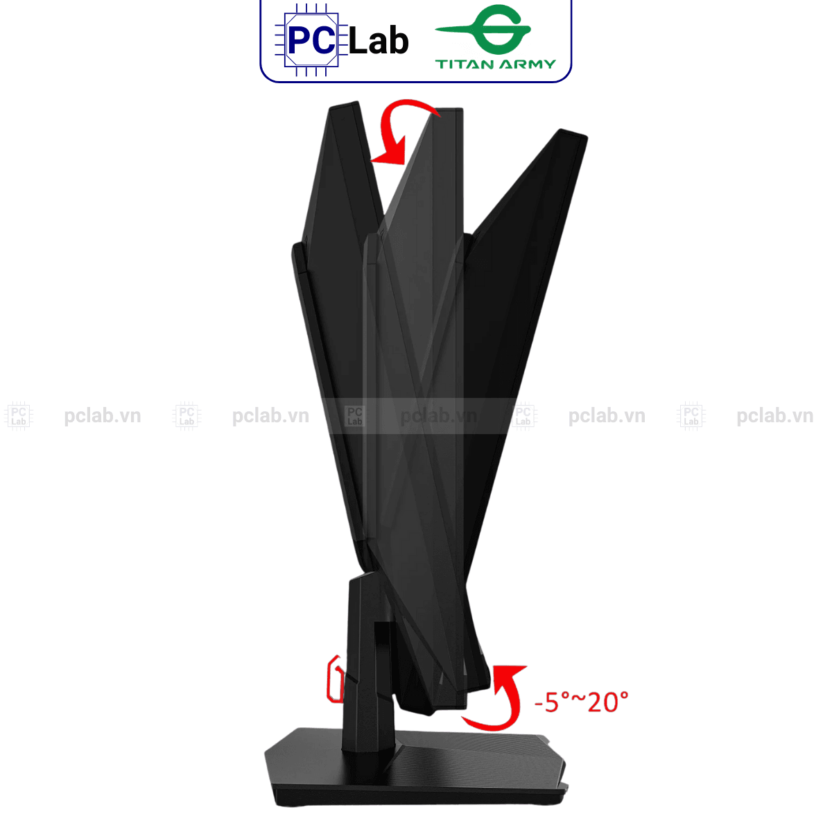 Màn hình TITAN ARMY P2510HS 24.5inch Full HD 300Hz (24.5'', Full HD, 300Hz, 1ms, IPS) - Đen