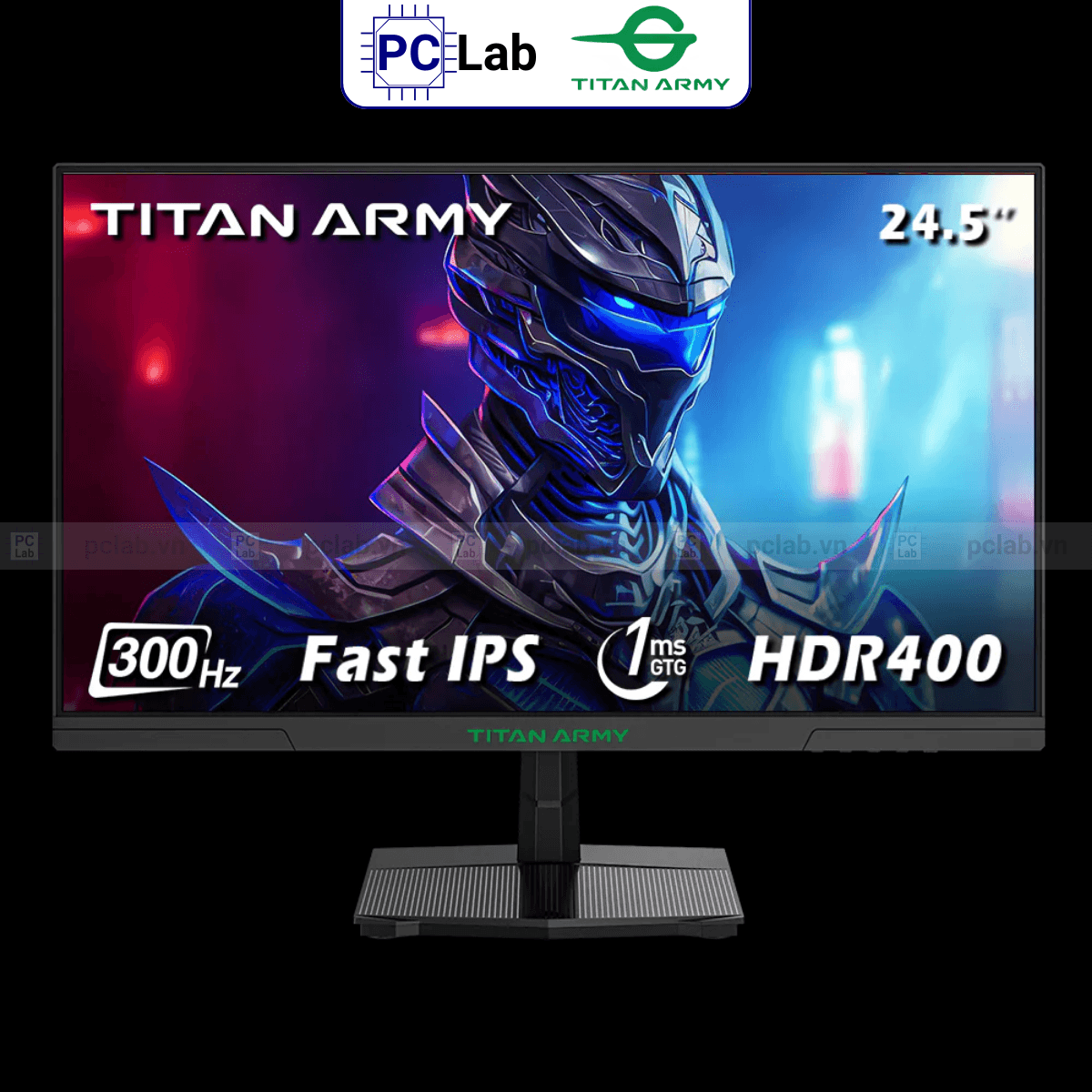 Màn hình TITAN ARMY P2510HS 24.5inch Full HD 300Hz (24.5'', Full HD, 300Hz, 1ms, IPS) - Đen
