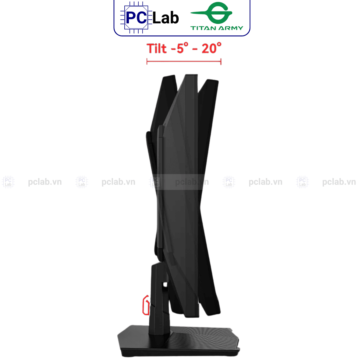 Màn hình TITAN ARMY P2510S 24.5inch QHD 240Hz (24.5'', QHD, 240Hz, 1ms, IPS) - Đen