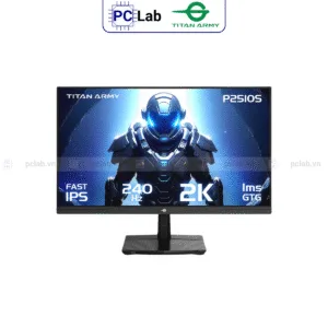 Màn hình TITAN ARMY P2510S 24.5inch QHD 240Hz (24.5'', QHD, 240Hz, 1ms, IPS) - Đen